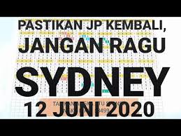 Tarikan Angka Jitu Paito Sydney 12 Juni 2020 Jaminan Masuk Youtube