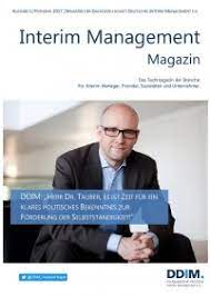 Die verträge müssen projektbezogen jeweils neu angepasst werden. Ddim Ausgabe 1 2017