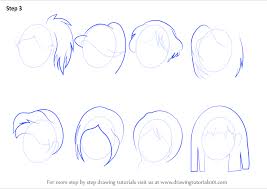 It includes a total of twelve examples with step by step drawing instructions. Anime Lover Anime Girl Hair Drawing Easy Step By Step