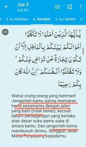 This is qs 4:29 english translate. Menjelaskan Isi Kandungan Surat An Nisa 4 29 Brainly Co Id