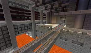Building Against Minecraft S Naturally Medieval Theme Is Highly Rewarding Here Is A Pic Of My Underground Base Minecraft Underground Minecraft Cool Minecraft