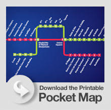 Pocket Map My Dubai Metro
