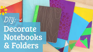 Each project requires an organized means to find and file each item within the project. Diy Back To School Notebook Folder Decoration Sea Lemon Youtube