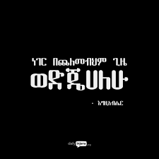 Pin On Amharic Quotes