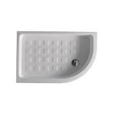 Crystaltech white adjustable pivot shower door (1000 to 1200 x 1850mm) and (800 to 1020 x 1850mm) return panel set. Corner Shower Trays