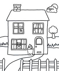 Great for adults or children. House Coloring Pages Coloring Rocks