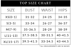 55 Exhaustive Measurements For Clothes Sizes Chart