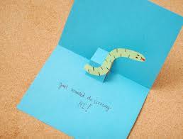 Fold a piece of construction paper or cardstock in half. How To Make A 3d Card 6 Steps With Pictures Wikihow