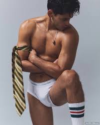 Ryan Garcia Exposed Cock Through Wet Underwear - Gay-Male-Celebs.com