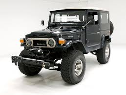 Modern options, classic toyota design. 1976 Toyota Land Cruiser Classic Auto Mall