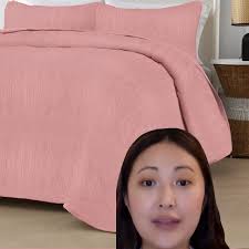 100% Cotton Bedspread Coverlet Set (3Pcs)