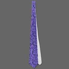 Retro Lavender Floral Tie Retro Tie Retro Floral Tie