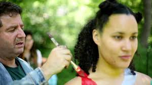 Nude Body Painting in Central Park with Andy Golub