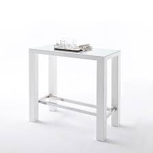 Jam High Bar Table Rectangular In White Gloss And Glass Furniture In Fashion High Bar Table Contemporary Bar Table Wooden Bar Table