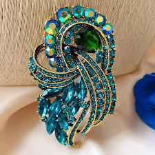 rhinestone brooch for dress