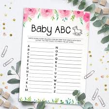 There are 12 baby shower trivia questions that you have to answer correctly in order to solve this puzzle. Printable Baby Shower Games Popsugar Family