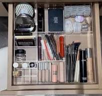 Made-To-Order Customized Acrylic Tray | Makeup Organization