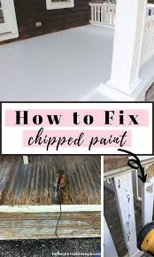 Any sanding, scraping, chipping, or other forms of friction against a lead paint surface can release particles of lead dust into the air, which can be hazardous to human health. How To Fix Chipped Paint And Prepare Your Porch For Painting Hello Central Avenue