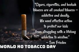 Do not buy in packs. World No Tobacco Day 2020 Themes Wishes Quotes Slogan Status