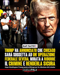🔙 Trump ha dichiarato ieri che Chicago sarà la prossima città sottoposta  ad un'operazione federale per combattere il crimine, ha criticato il  sindaco Brandon Johnson definendolo “incompetente” e ha promesso interventi  diretti