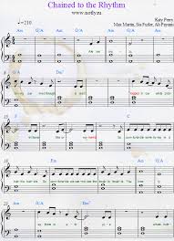 Katy Perry Chained To The Rhythm Download Pdf Piano Sheet Music Piano Songs Chords Sheet Music Piano Sheet Music