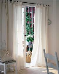 Ikea Lenda Zaslona Z Wiazaniem 2 Szt Len 3321159762 Oficjalne Archiwum Allegro White Wall Paint Curtains Girl Curtains