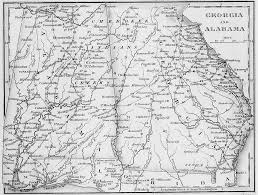 Sewage right to know alabama rivers alliance. Map Of Alabama And Georgia World Map Atlas