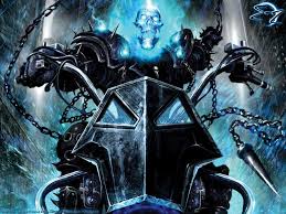 blue ghost rider wallpapers top free