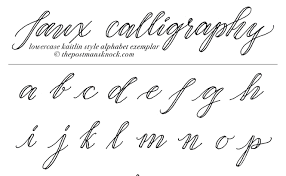 Free printable letters family activities. 12 Free Calligraphy Practice Sheets