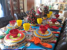 The Welcomed Guest Mexican Christmas Tablescape Mexican Christmas Christmas Tablescapes Christmas Party Decorations Table