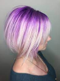 Check spelling or type a new query. Purple Smudged Blonde Hair Icy Blonde Short Bob Haircut Haarschnitt Kurz Haarschnitt Kurze Haarfarbe