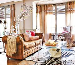 Tanning hide into leather involves a process which permanently alters the protein structure of skin, making it more durable and less susceptible to decomposition. Tanned Leather Sofas Are The Hottest Decorating Trend Of 2016 Here S How To Decorate With Them Betterdecoratingbiblebetterdecoratingbible