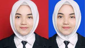 Background pas foto warna merah menunjukkan tahun lahir ganjil, seperti 1991, 1993 dan seterusnya, sedangkan background pas foto warna biru menunjukkan tahun lahir genap. Cara Merubah Warna Latar Belakang Foto Dengan Smartphone Braintologi Com