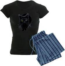 Amazon.com: CafePress Black Cat Women's Dark Pajamas Womens Novelty Cotton  Pajama Set, Comfortable PJ Sleepwear : Clothing, Shoes & Jewelry