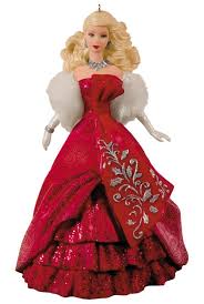 Celebration Barbie Ornament Caucasian Collectible Holiday Barbie Ornaments Barbie Christmas Ornaments Holiday Barbie Dolls Barbie Collector