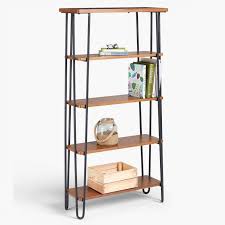 Ladders can become cute and colorful shelving units courtesy of this easy diy tutorial from the experts at hgtv magazine. Leaning Ladder Style Bookshelves The Furniture Co