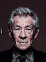 Happy 77th Birthday To The Legendary Sir Ian Mckellen Portrait Sir Ian Mckellen Male Portrait
