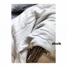 Black And White Striped Throw Blanket Ikea Ikea Ursula Afghan Throw Blanket Bleached Natural Cable Knit Cotton Off White White Cable Knit Throw Cotton Blankets Ikea Must Haves