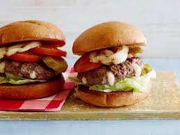 Cheese Stuffed Burgers Recipe Food Network Recipes Best Burger Recipe Recipes