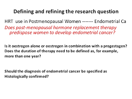 Research Question And Hypothesis