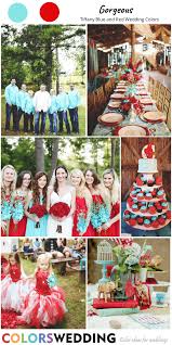 I think it maybe a little difficult for you to choose the wedding theme, so take a look at the so many articles we've written. Colors Wedding Best 8 Tiffany Blue And Red Wedding Color Ideas