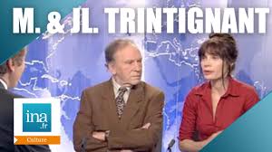 Au cours du portrait qui lui est consacré par nos confrères, jules benchetrit détaille sa relation privilégiée avec son illustre papa : Jean Louis Trintignant Et Marie Trintignant Quelque Chose De Miraculeux Archive Ina Youtube