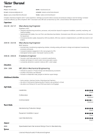 This free student resume can be widely adapted for all profiles (students, universities, internships, first jobs, etc.). Engineering Resume Templates Examples Essential Skills