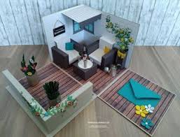 Geschenkbox Explosionsbox Uberraschungsbox Lounge Terrasse Garten Geldgeschenk Gutschein Pflanzen Gartenmobel In 2020 Explosionsbox Box Geschenkbox