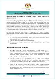 8 tahun 2021 25 may 2021 pengoperasian perkhidmatan kerajaan negeri kelantan dalam tempoh perintah kawalan pergerakan (pkp) 3.0 Counter Services For Transport Ministry Agencies Resume On Thursday July 1 The Star