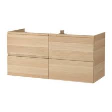 Godmorgon Meuble Lavabo 4tir Brillant Blanc 140x47x58 Cm Meuble Lavabo Chene Blanchi Et Meuble Sous Lavabo