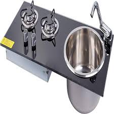 boat caravan 2 buner lpg gas stove hob