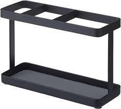 Youcopia expandable storemore cookware rack. Amazon Com Yamazaki Home Hair Tool And Styling Accessory Organizer Appliances Holder One Size Black Home Kitchen