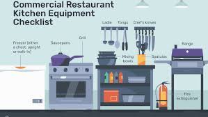 Commercial kitchen equipment near me. Commercial Restaurant Kitchen Equipment Checklist
