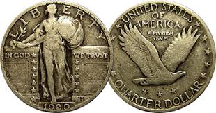 What is the value of a 1930 standing liberty quarter? Coin Value Us Standing Liberty Quarter 1916 To 1930